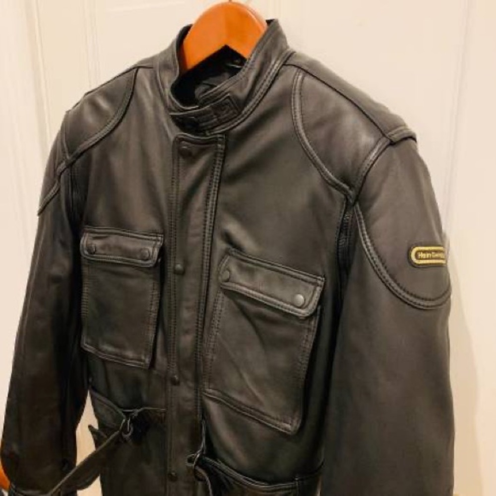 Vintage Classic Hein Gericke Leather Motorcycle Jacket